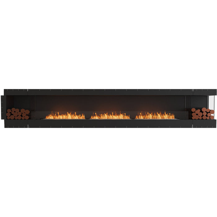 ECOSMART Flex 158RC.BX2 Right Corner Fireplace Insert with Stainless Steel Burner