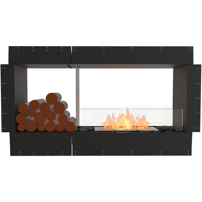 ECOSMART Flex 50DB.BX1 Double Sided Fireplace Insert with Black Burner