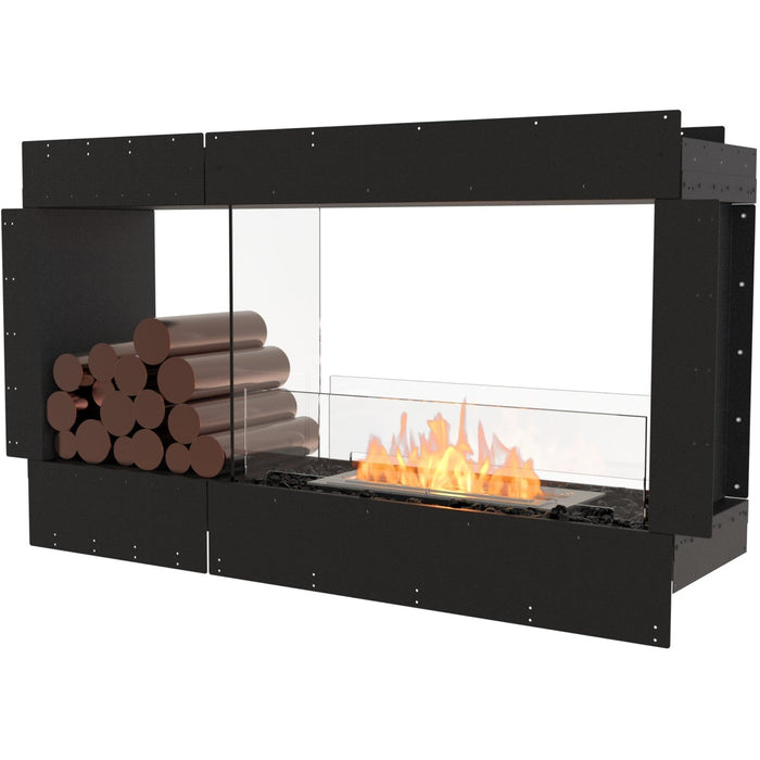 ECOSMART Flex 50DB.BX1 Double Sided Fireplace Insert with Stainless Steel Burner