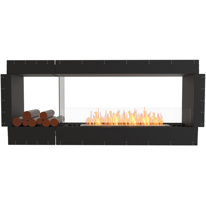 ECOSMART Flex 68DB.BX1 Double Sided Fireplace Insert with Black Burner