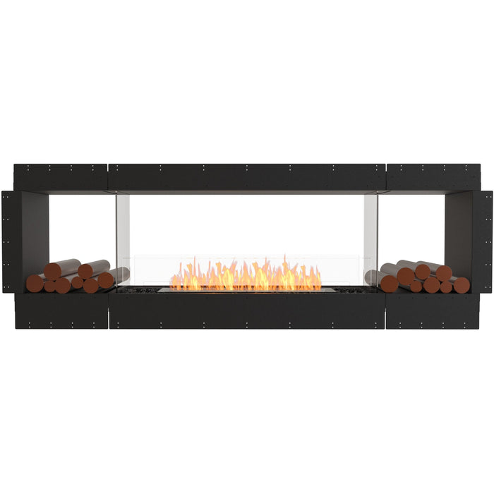 ECOSMART Flex 86DB.BX2 Double Sided Fireplace Insert with Black Burner