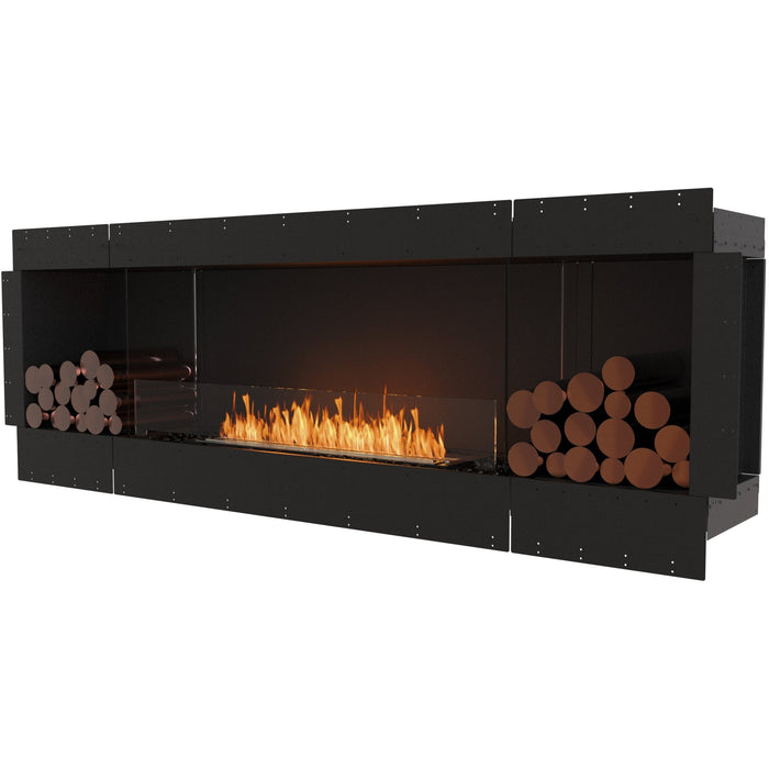 ECOSMART Flex 86SS.BX2 Single Sided Fireplace Insert With Black Burner