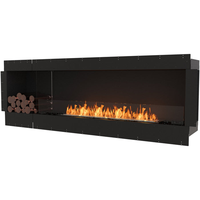 ECOSMART Flex 86SS.BXL Single Sided Fireplace Insert With Black Burner