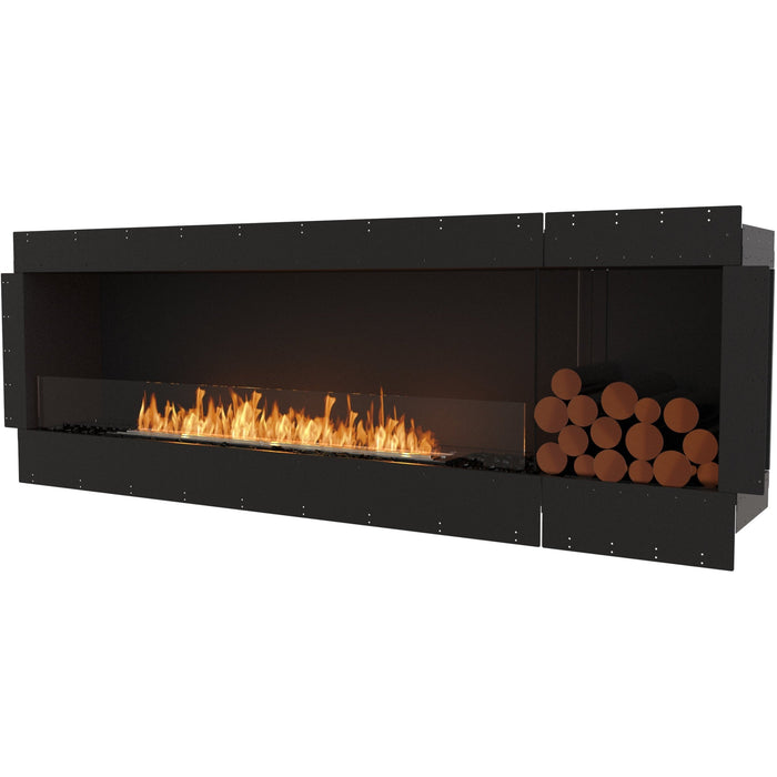 ECOSMART Flex 86SS.BXR Single Sided Fireplace Insert With Stainless Steel Burner