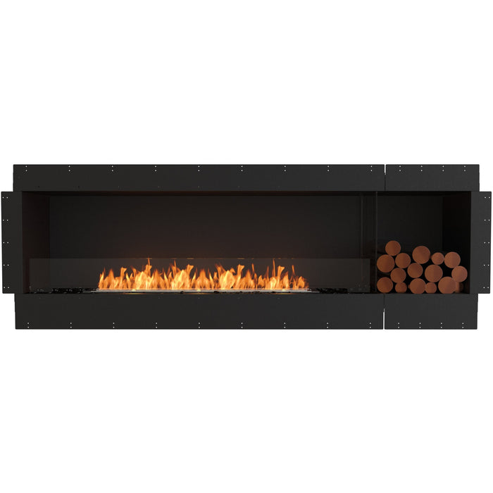 ECOSMART Flex 86SS.BXR Single Sided Fireplace Insert With Stainless Steel Burner