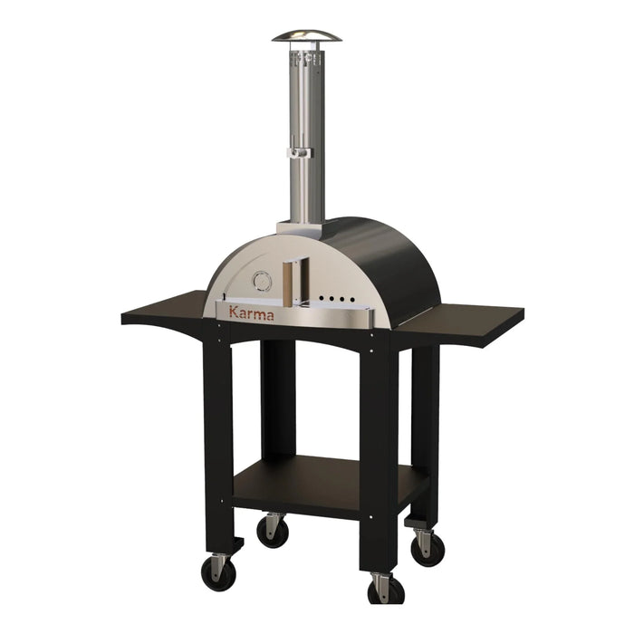 WPPO Wood Fired Pizza Oven, Karma 25 - Colored Ovens with Stand WKK-01S-WS