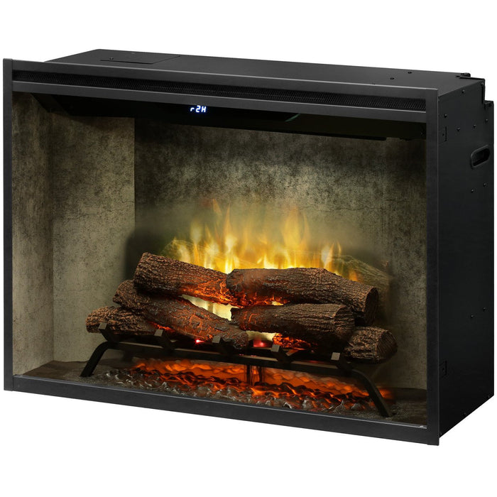 Dimplex Revillusion® Built-In Firebox, Weathered Concrete Includes Free 2 Year Extended Warranty