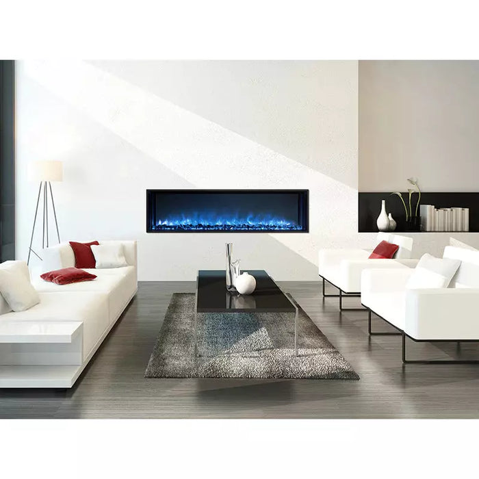 Modern Flames 60" Landscape Contemporary Electric Fireplace Fullview 2 Series Includes Free 2 Year Extended Warranty