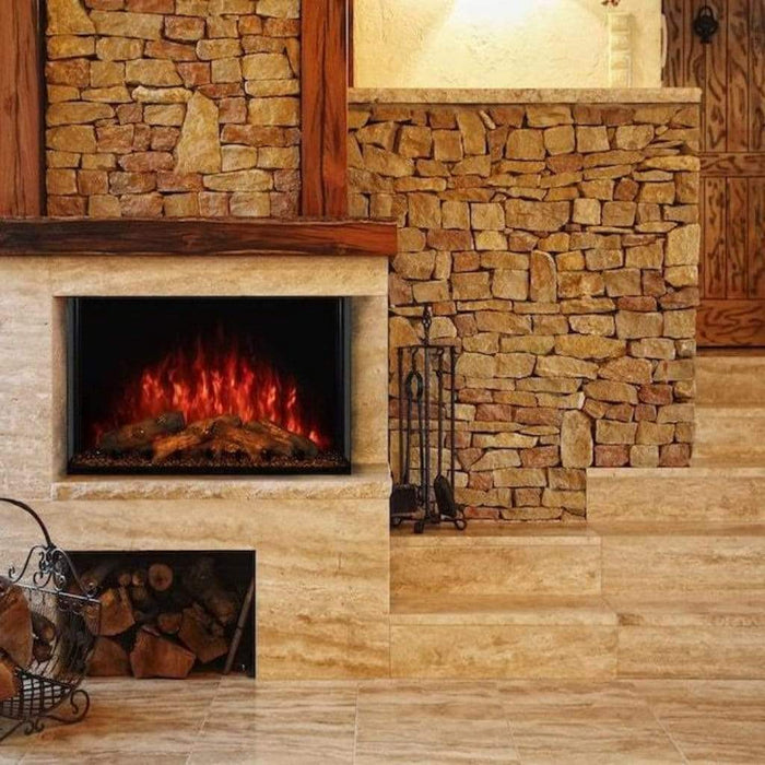 Modern Flames 36" Redstone Series Electric Fireplace Built-In Flush Mount Includes Free 2 Year Extended Warranty