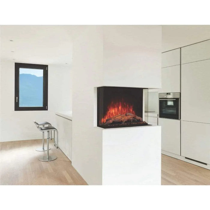 Modern Flames 36" Redstone Series Electric Fireplace Built-In Flush Mount Includes Free 2 Year Extended Warranty