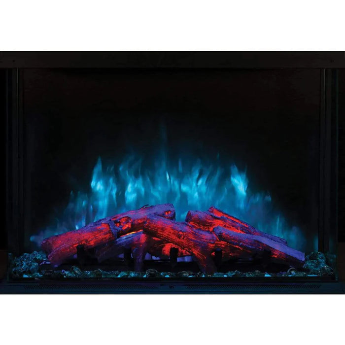 Modern Flames 36" Redstone Series Electric Fireplace Built-In Flush Mount Includes Free 2 Year Extended Warranty