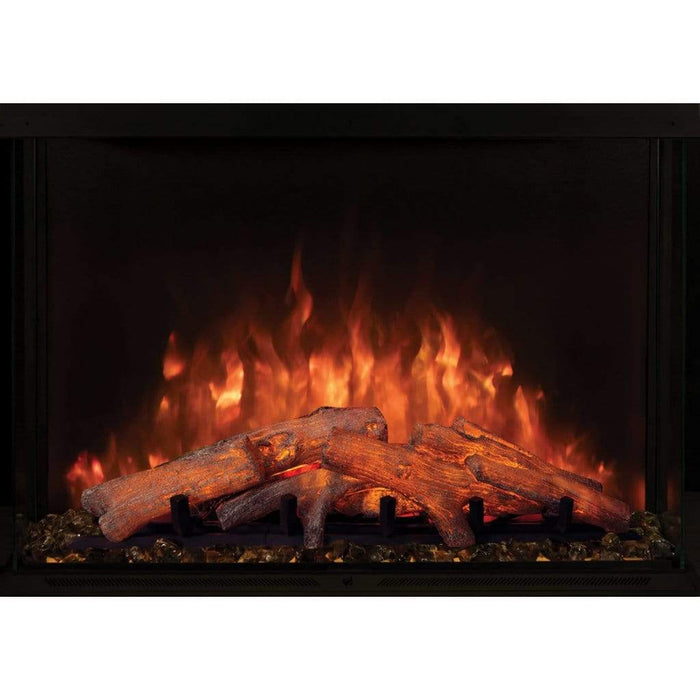 Modern Flames 36" Redstone Series Electric Fireplace Built-In Flush Mount Includes Free 2 Year Extended Warranty