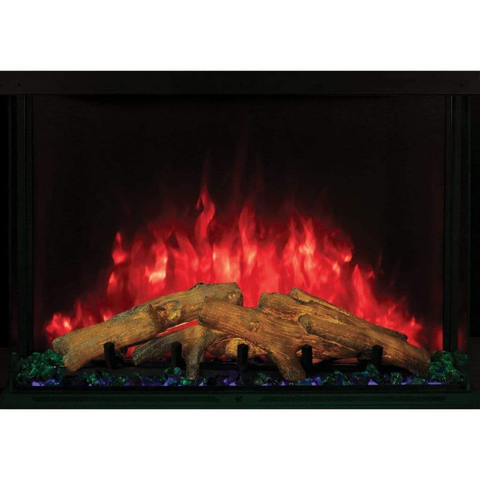 Modern Flames 36" Redstone Series Electric Fireplace Built-In Flush Mount Includes Free 2 Year Extended Warranty