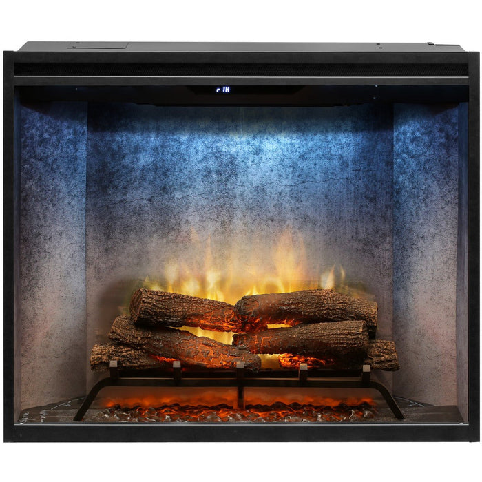 Dimplex Revillusion® 36" Portrait Built-In Electric Fireplace - Weathered Concrete Includes Free 2 Year Extended Warranty