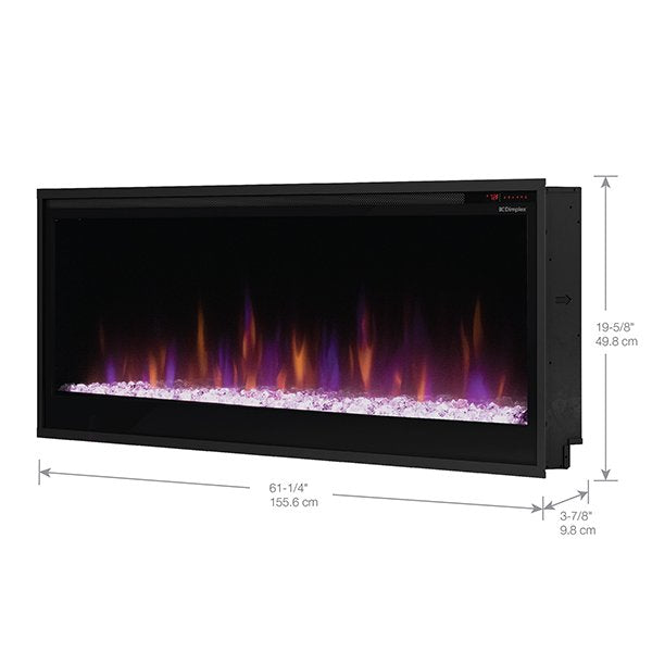 Dimplex Multi-Fire Slim Built-in Linear Electric Fireplace Includes Free 2 Year Extended Warranty