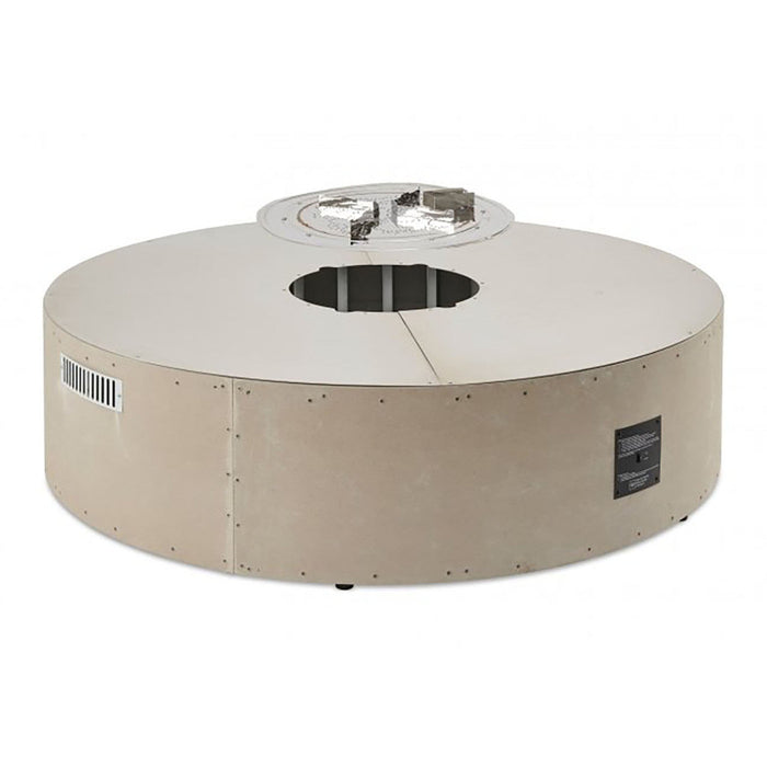 Outdoor Greatroom Round Ready to Finish Gas Fire Pit Table Kits