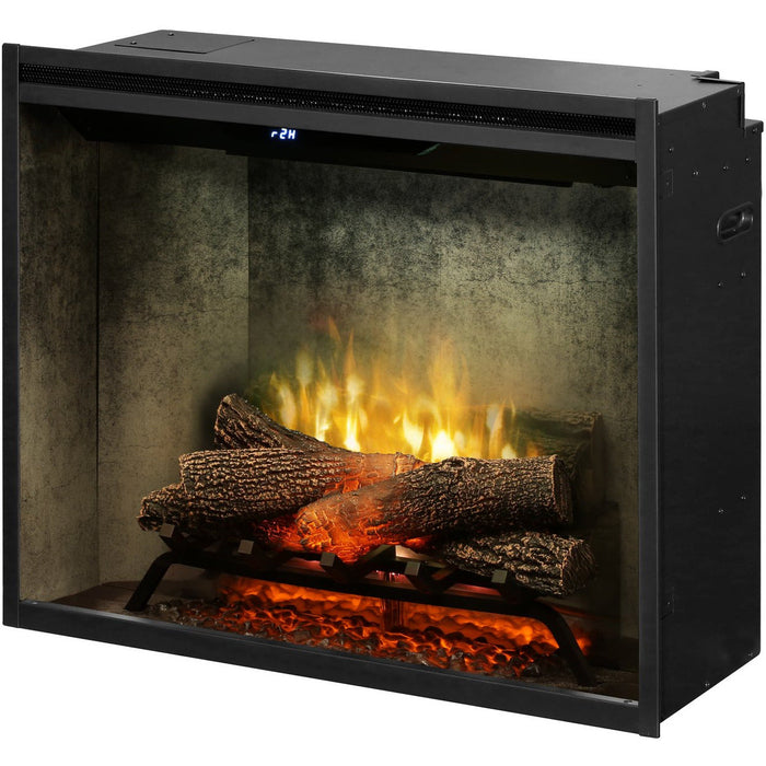 Dimplex Revillusion® Built-In Firebox, Weathered Concrete Includes Free 2 Year Extended Warranty